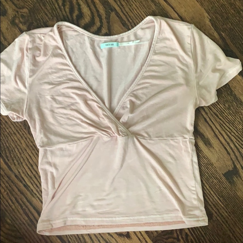 PINK CROP TOP